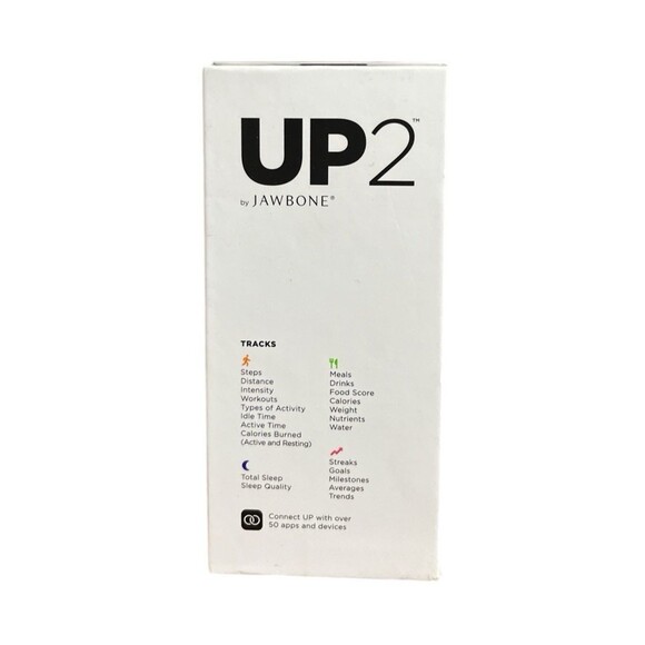 UP2 by Jawbone Wireless Activity and Sleep Tracker Silver Brand New - Picture 4 of 5